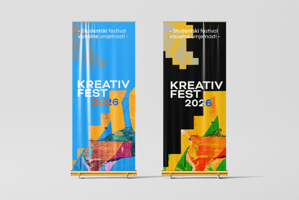 Roll up banner kreativ